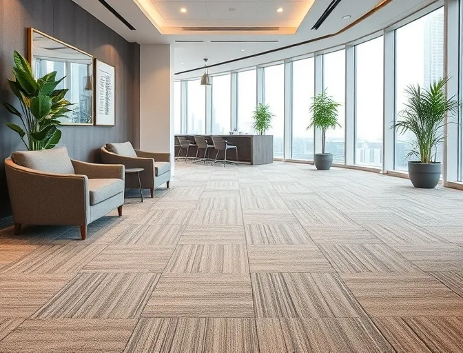Polyester Carpet Tiles